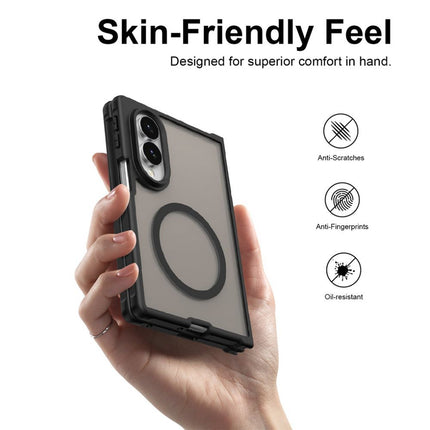 Maska za Samsung Galaxy Z Fold 8 Magsafe Fold tamno plava