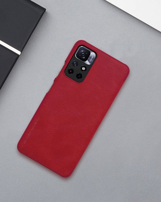 Torbica Nillkin Qin za Xiaomi Redmi Note 11T 5G/Poco M4 Pro 5G crvena