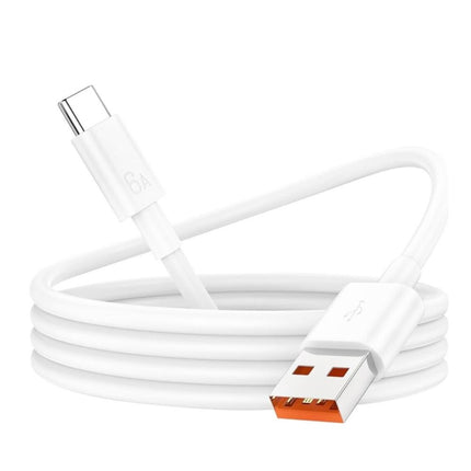 Kucni punjac Honor Super Charge 80W sa USB na Type C kablom beli