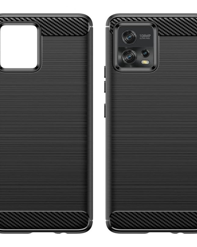 Maska za Motorola Moto G72 crna Defender Safeguard