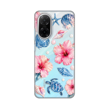 Maska za Xiaomi Redmi A5(173mm) Hibiscus Sea Silikonska Print Skin