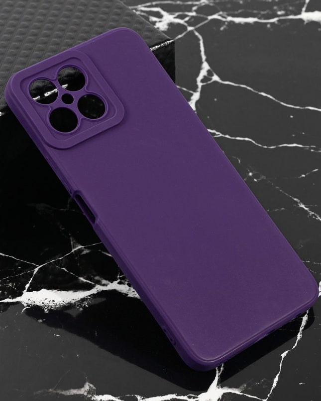 Maska za Huawei Honor X8 mat tamno ljubicasta Teracell Giulietta