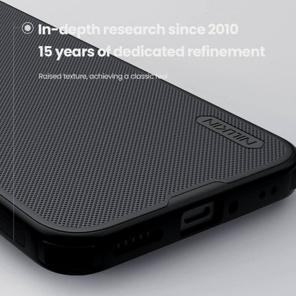 Maska za Xiaomi 15T Pro crna Nillkin Scrub Pro