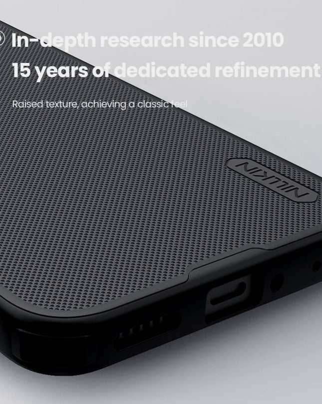 Maska za Xiaomi 15T Pro crna Nillkin Scrub Pro