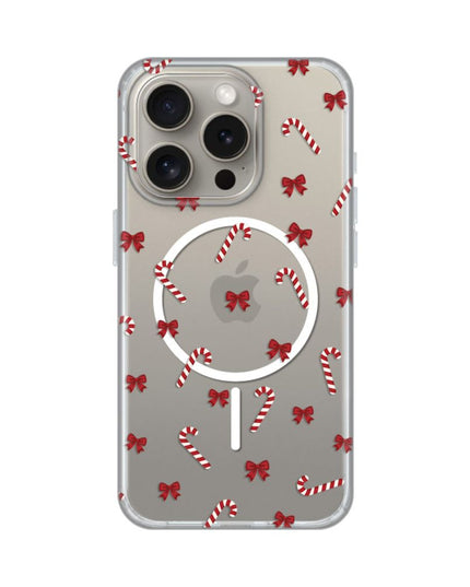 Maska za iPhone 15 Pro 6.1 Candy Bows Print Magsafe