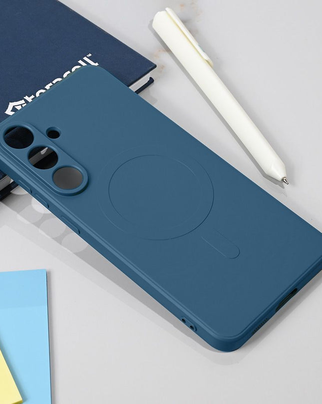 Maska za Samsung S731B Galaxy S25 FE plava Teracell Giulietta Magsafe