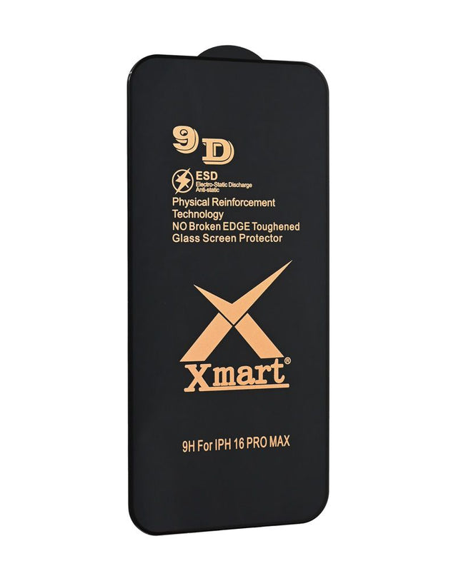 Zastitno Staklo Tempered glass X mart 9D za iPhone 16 Pro Max 6.9