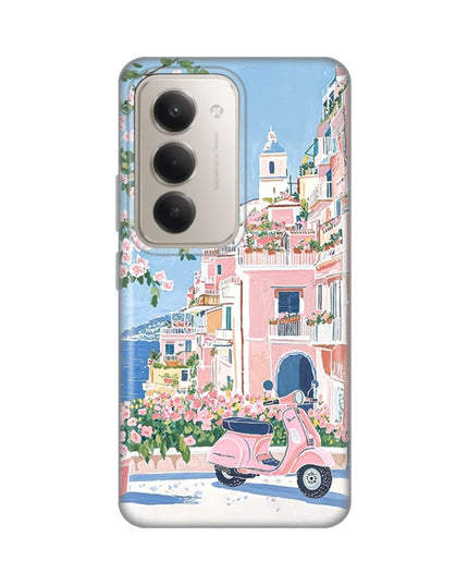 Maska za Xiaomi Redmi 15 4G Pink Italy Silikonska Print