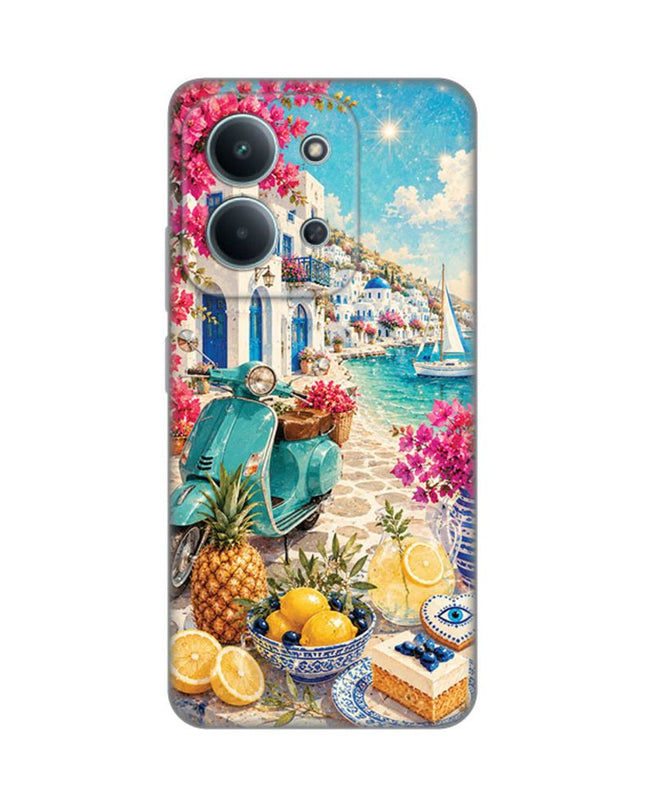 Maska za Xiaomi Redmi 15C 4G Summer in Greece Silikonska Print Skin