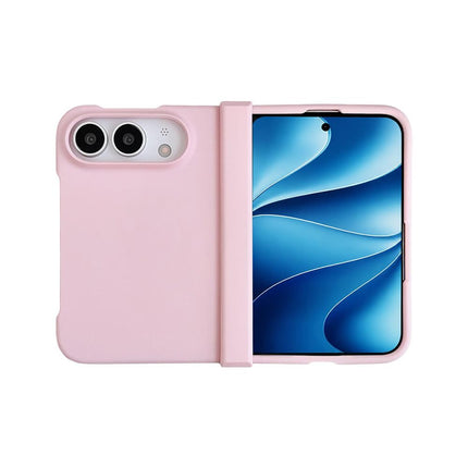 Maska za iPhone 18 Duo Elegant Fold roze