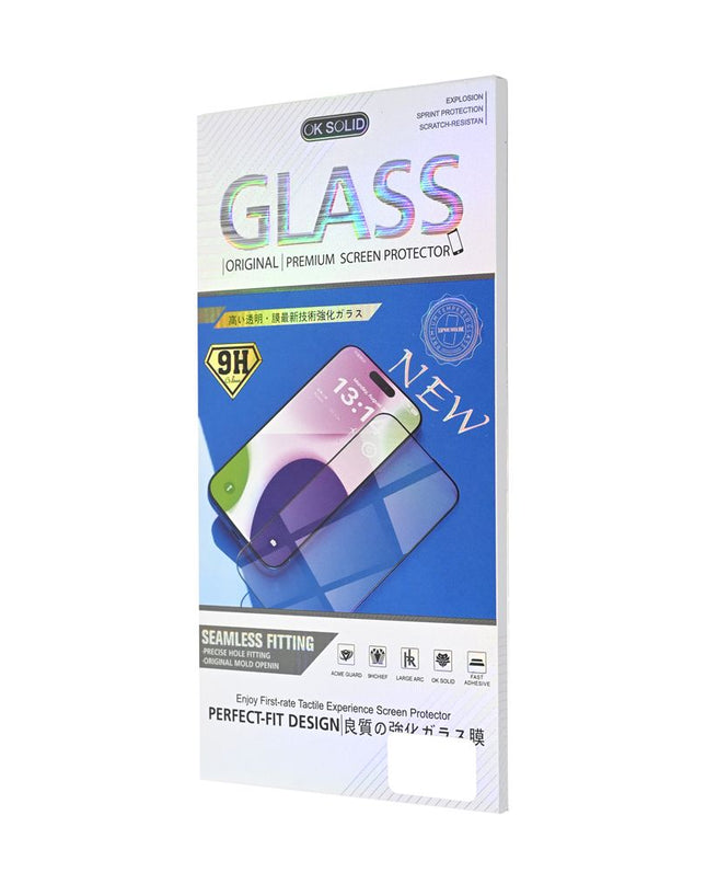 Zastitno staklo Tempered glass 21D za iPhone 17 Pro Max 6.9 crni