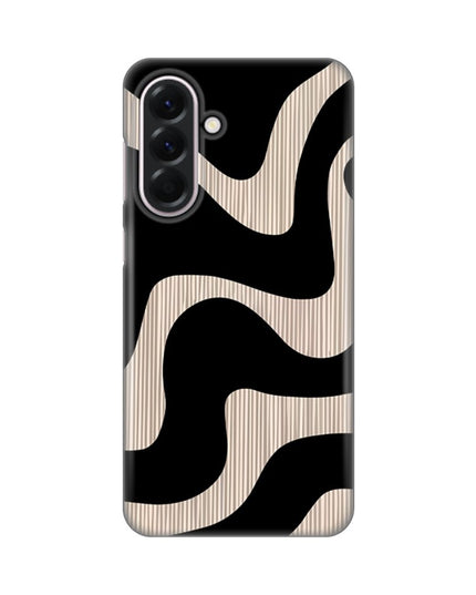 Maska za Samsung A566B Galaxy A56 5G Black Flow Silikonska Print Skin