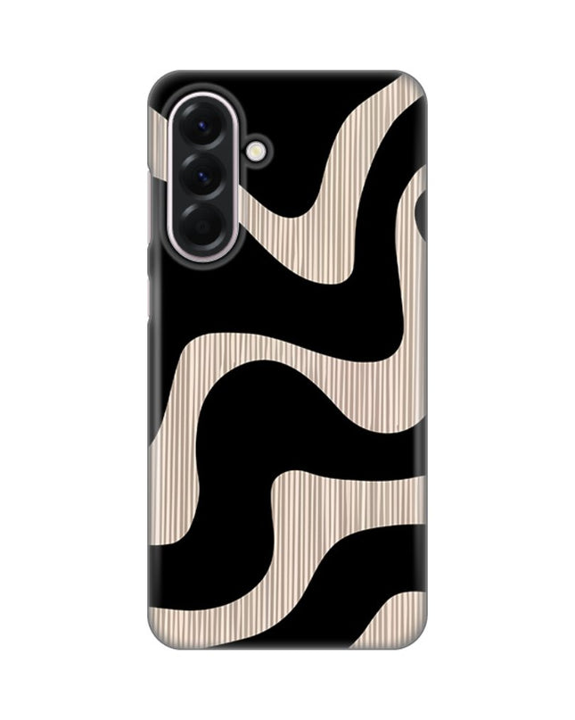 Maska za Samsung A566B Galaxy A56 5G Black Flow Silikonska Print Skin