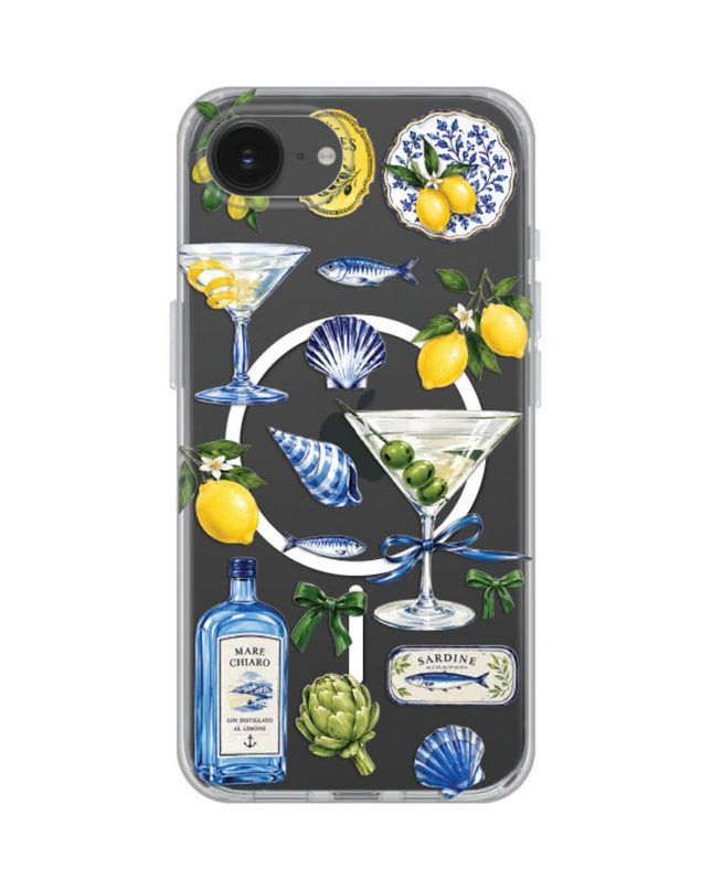 Maska za iPhone 16e/17e 6.1 Mediterranean Martini Print Magsafe