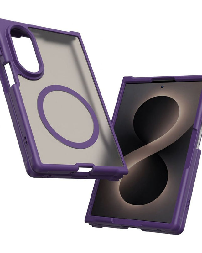 Maska za Samsung Galaxy Z Fold 8 Magsafe Fold ljubicasta