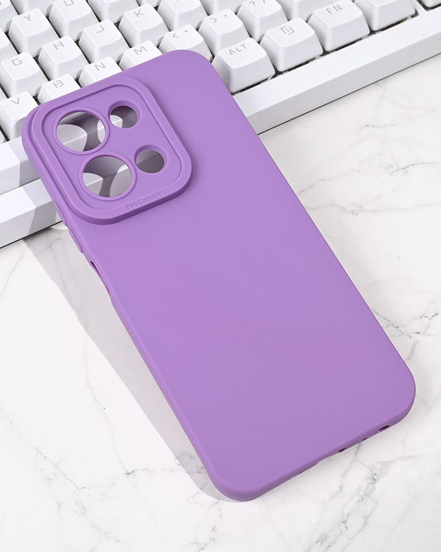 Maska za Xiaomi Redmi 15C 4G 173mm ljubicasta Silikon Pro Camera