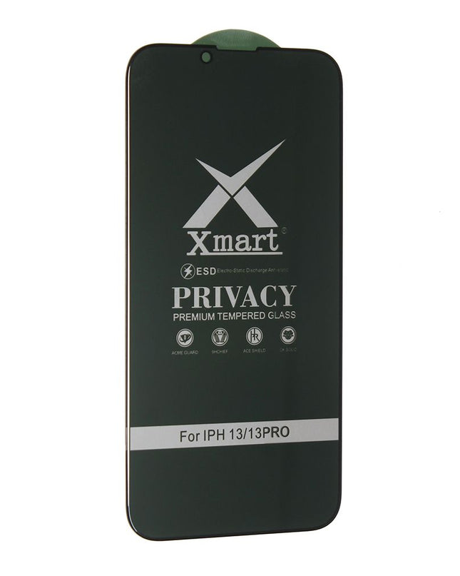 Zastitno Staklo Tempered glass X mart 9D Privacy za iPhone 13/13 Pro/14/16e/17e 6.1
