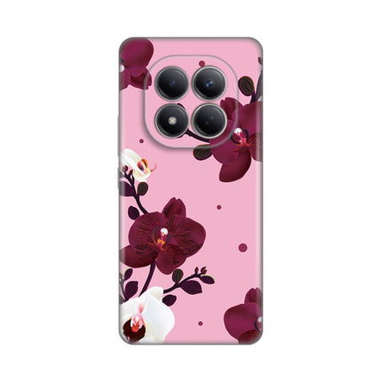 Maska za Xiaomi Redmi Note 15 Pro 4G Pink Orchid Silikonska Print Skin