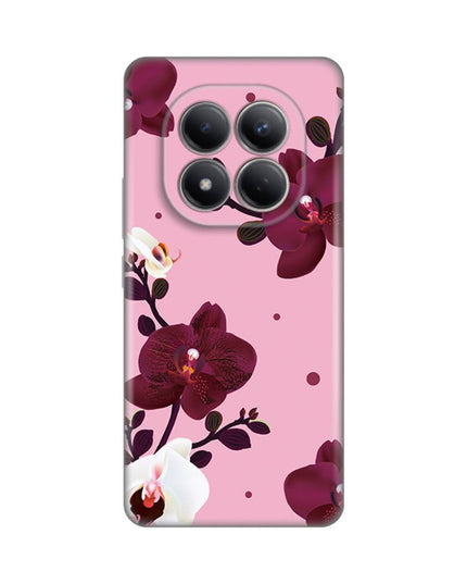 Maska za Xiaomi Redmi Note 15 Pro 4G Pink Orchid Silikonska Print Skin