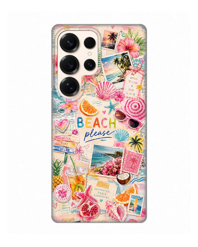 Maska za Samsung S938B Galaxy S25 Ultra Beach Please Silikonska Print Skin