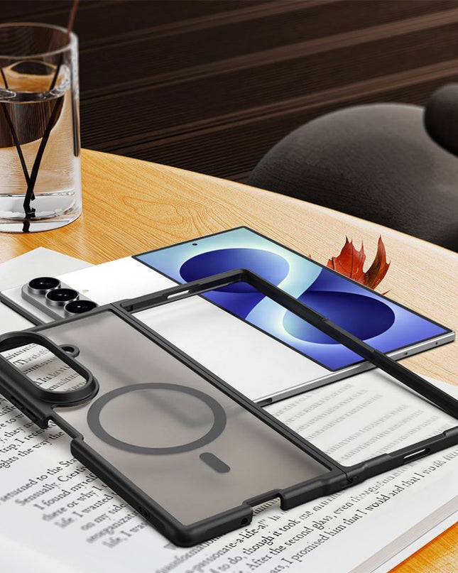 Maska za Samsung Galaxy Z Fold 8 Ultra Magsafe Fold ljubicasta