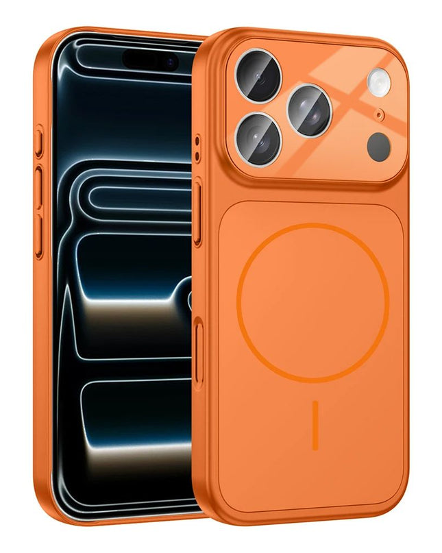 Maska za iPhone 17 Pro Max 6.9 narandzasta Magsafe LookLike