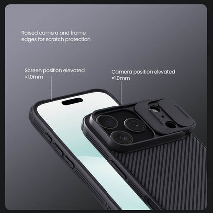 Maska za iPhone 17 Pro Max 6.9 crna Nillkin CamShield Pro