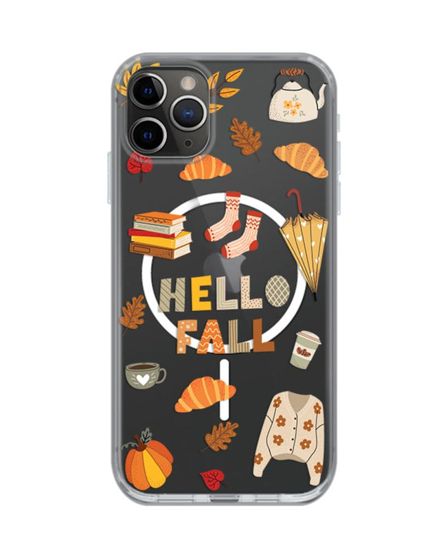 Maska za iPhone 11 Pro Max 6.5 Hello Fall Print Magsafe