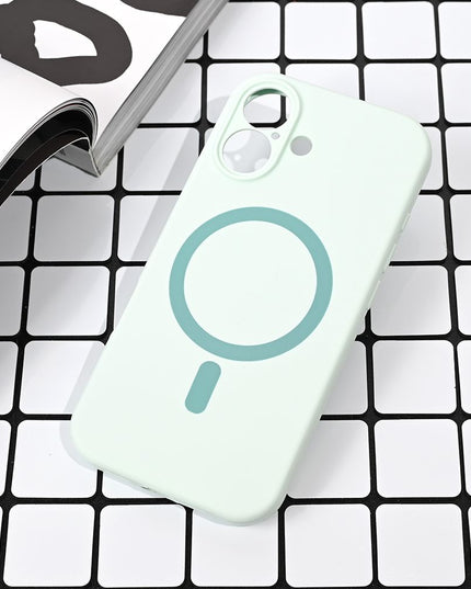 Maska za iPhone 17 6.3 mint Magsafe Pure color