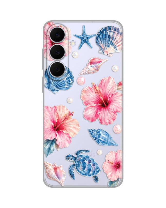 Maska za Samsung S731B Galaxy S25 Fe Hibiscus Sea Silikonska Print Skin