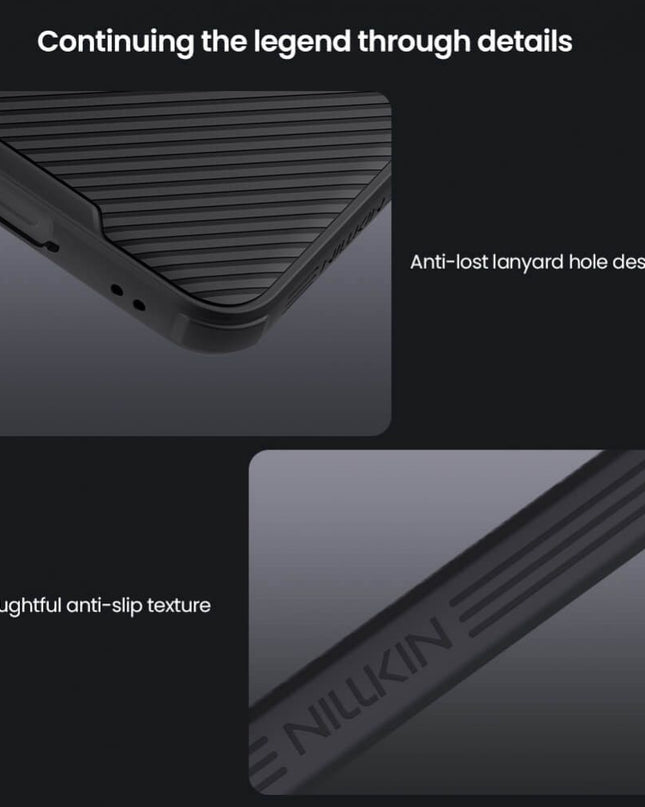 Maska za Samsung S731B Galaxy S25 FE crna Nillkin CamShield Pro