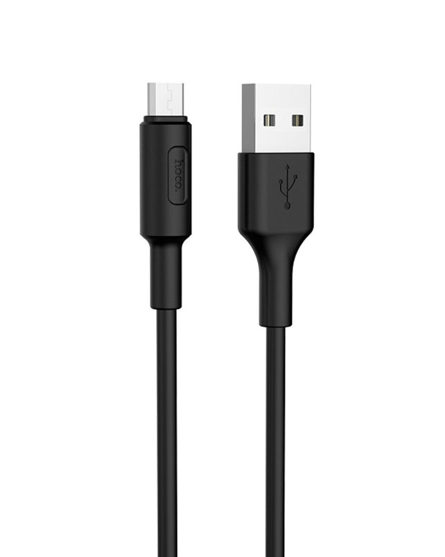 Data kabl HOCO X25 Soarer micro USB 1m crni