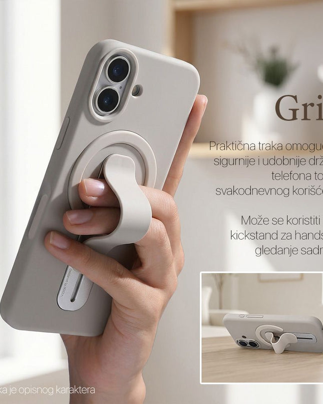 Maska za iPhone 17 Pro 6.3 svetlo plava Magsafe Premium