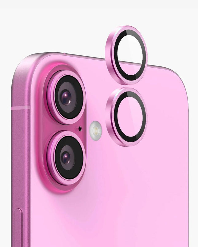 Zastita za kameru za iPhone 16 6.1/iPhone 16 Plus 6.7 pink