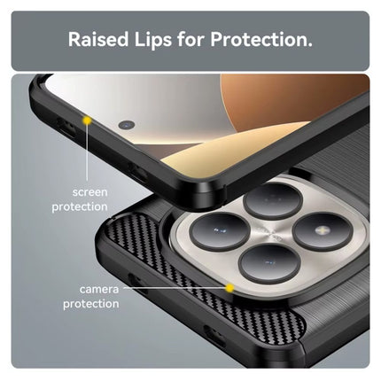 Maska za Xiaomi Redmi Note 15 Pro 4G (EU) crna Defender Safeguard