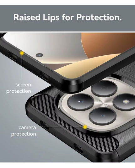 Maska za Xiaomi Redmi Note 15 Pro 4G (EU) crna Defender Safeguard