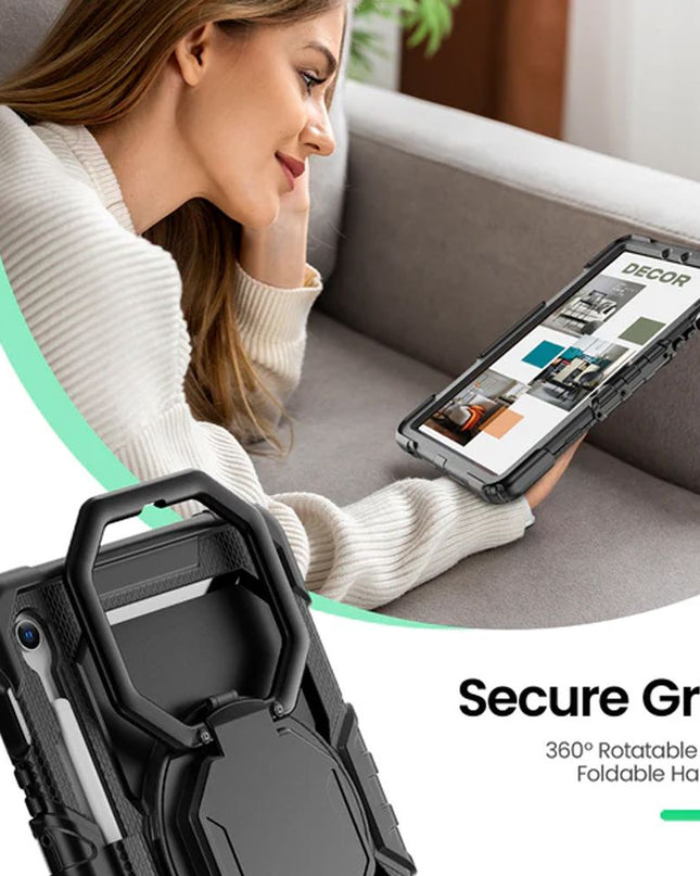 Maska za Samsung X520 Galaxy Tab S10 FE crna Outdoor