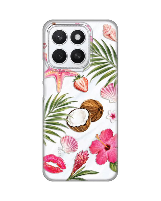 Maska za Honor X8c Coconut Paradise Silikonska Print