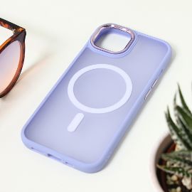 Torbica Magsafe colorful za iPhone 13 6.1 lila
