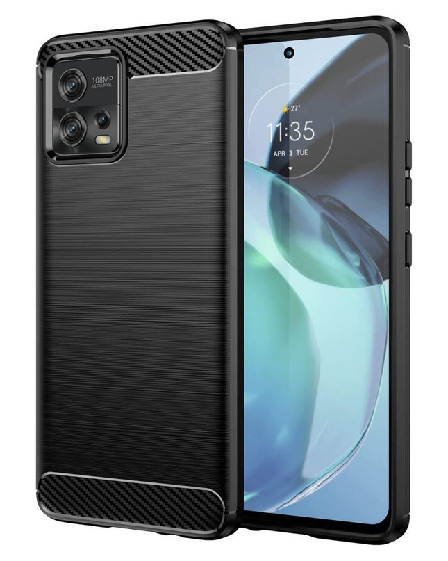Maska za Motorola Moto G72 crna Defender Safeguard