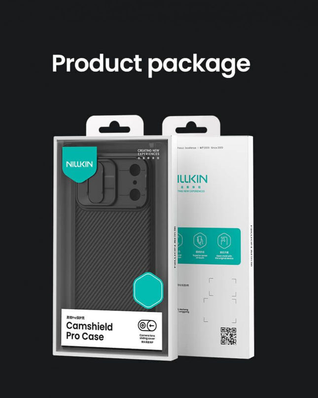 Maska za iPhone 17 Pro Max 6.9 crna Nillkin CamShield Pro
