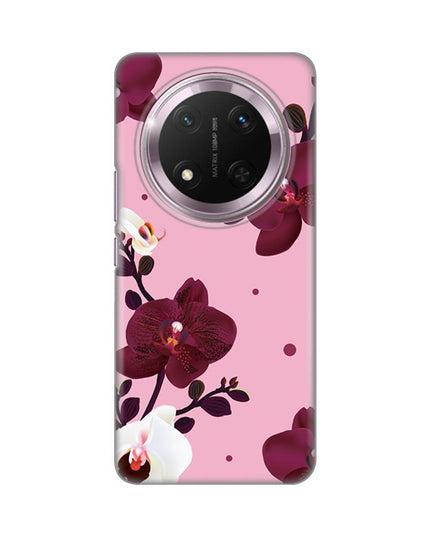 Maska za Honor Magic 7 Lite Pink Orchid Silikonska Print Skin