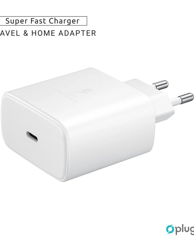 Kucni Punjac Pluginn AJ-45 KP45W PD Fast 45W za Samsung beli CE