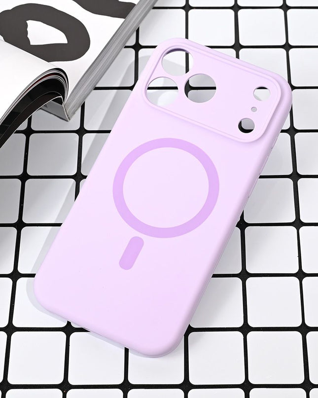 Maska za iPhone 17 Pro Max 6.9 lila Magsafe Pure color