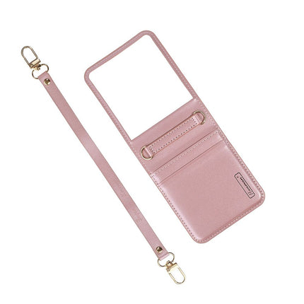 Maska za Samsung F776B Galaxy Z Flip 8 roze Hanman Canvas ORG