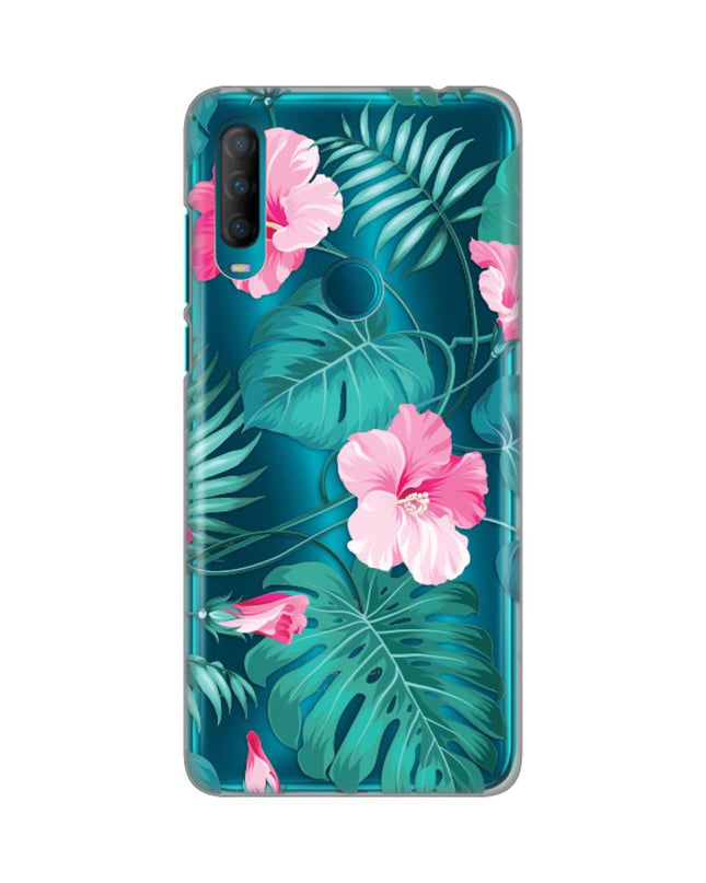 Maska za Alcatel 1S 2020/5028D/A1 Alpha 20 Tropical Florals Silikonska Print Skin