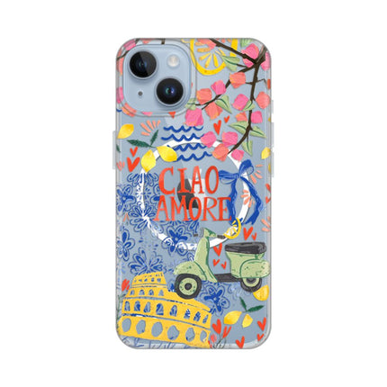 Maska za iPhone 13/14 6.1 Ciao Amore Print Magsafe