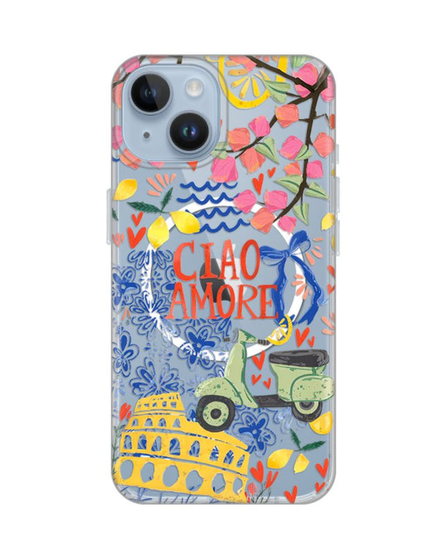 Maska za iPhone 13/14 6.1 Ciao Amore Print Magsafe