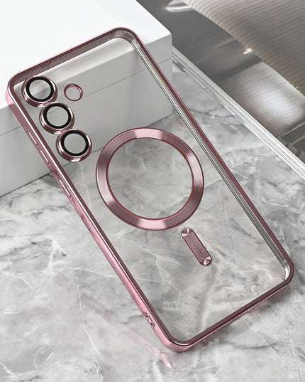 Maska za Samsung S731B Galaxy S25 FE roze Magsafe Lux