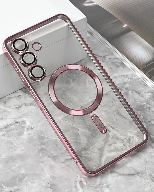 Maska za Samsung S731B Galaxy S25 FE roze Magsafe Lux